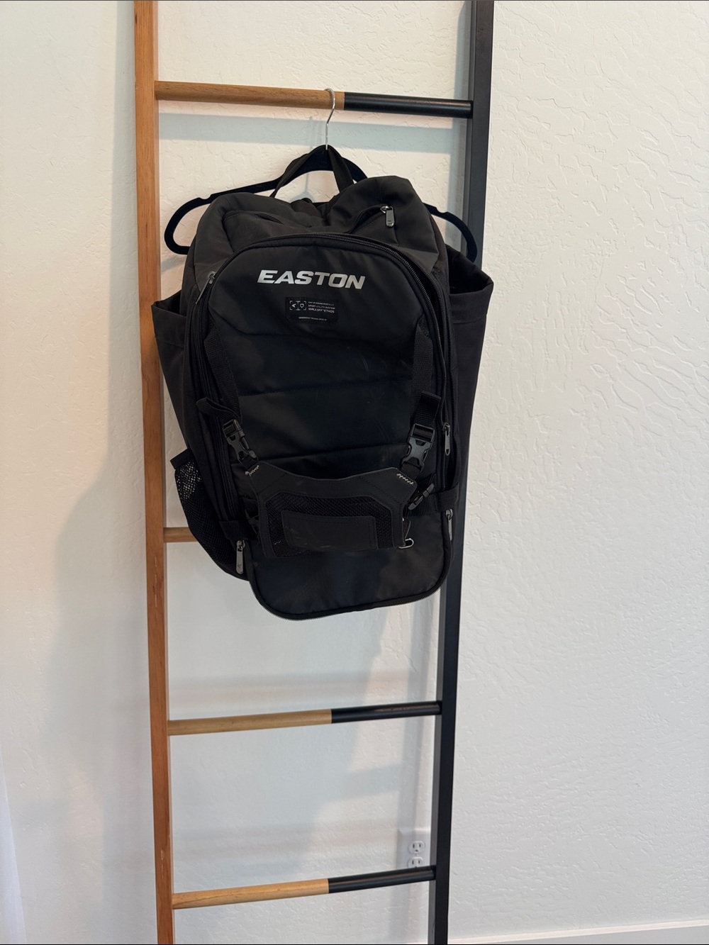 Easton Baseball Black Backpack